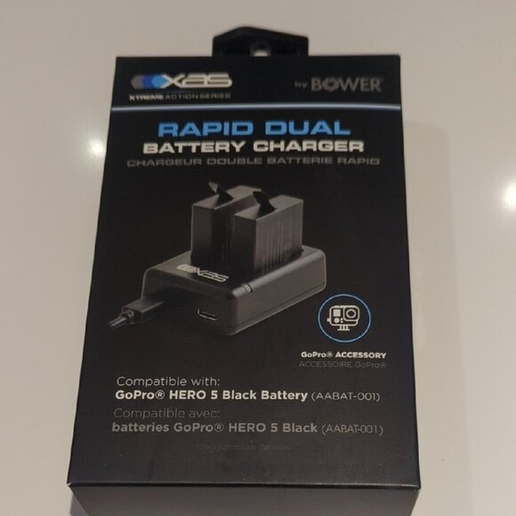 Bower Rapid Dual Battery Charger - NWT - Picture 1 of 2
